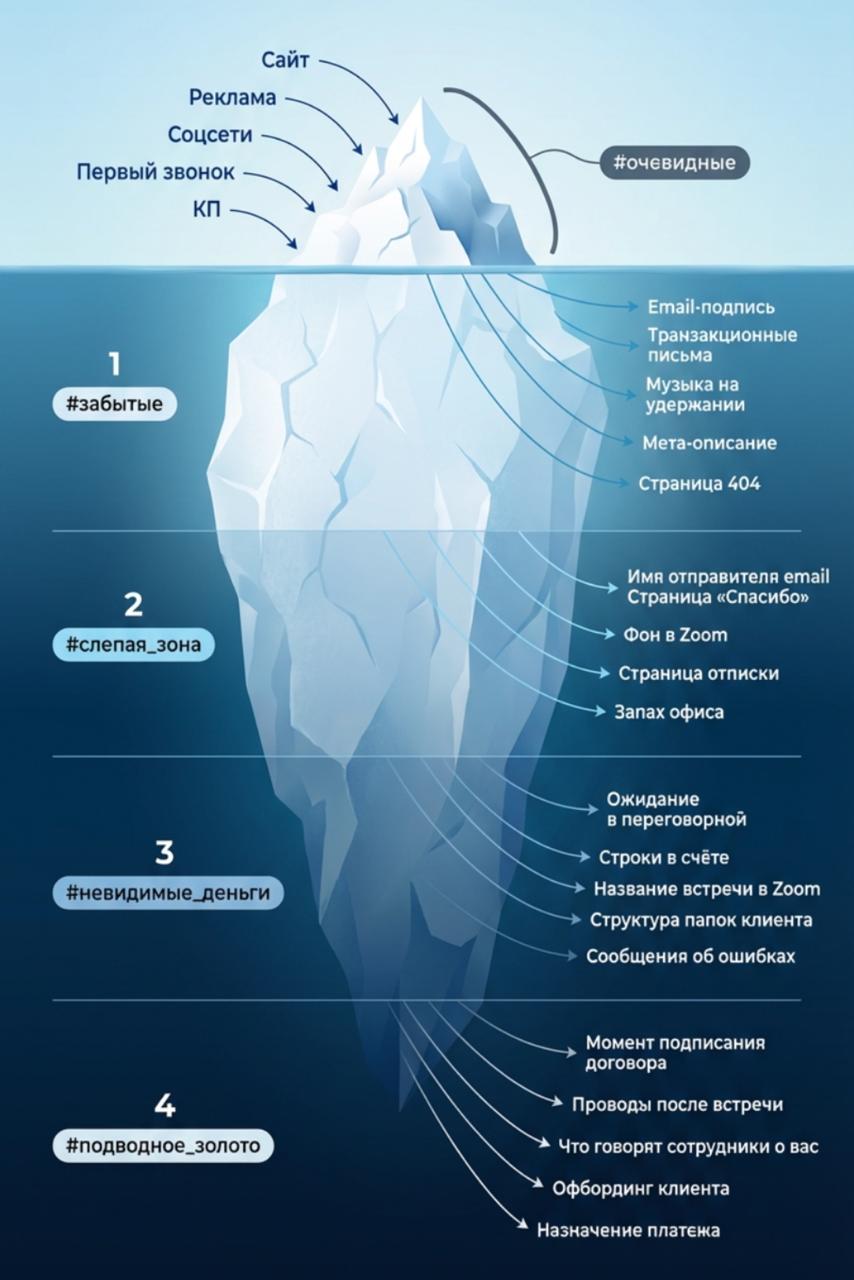 Айсберг точек контакта